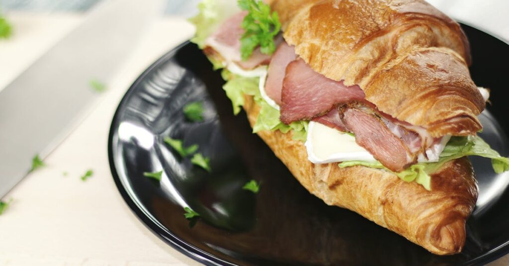 Sanduíche Quente de Presunto e Queijo: Pronto em 10 Minutos Sanduíche Quente de Presunto e Queijo