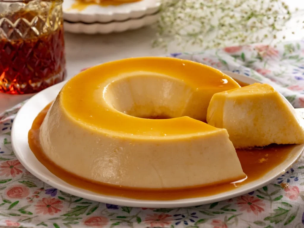 Pudim gelado sem forno