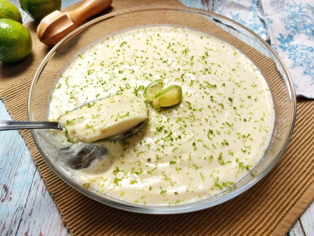 Mousse de limão rápida
